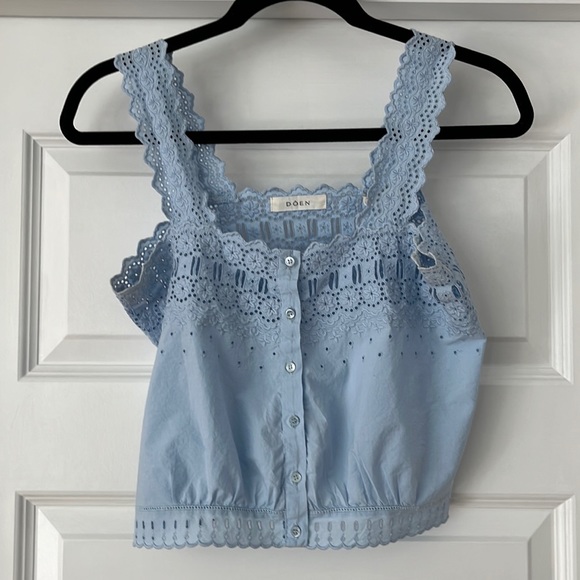 Doen Tops - Blue Doen Tank